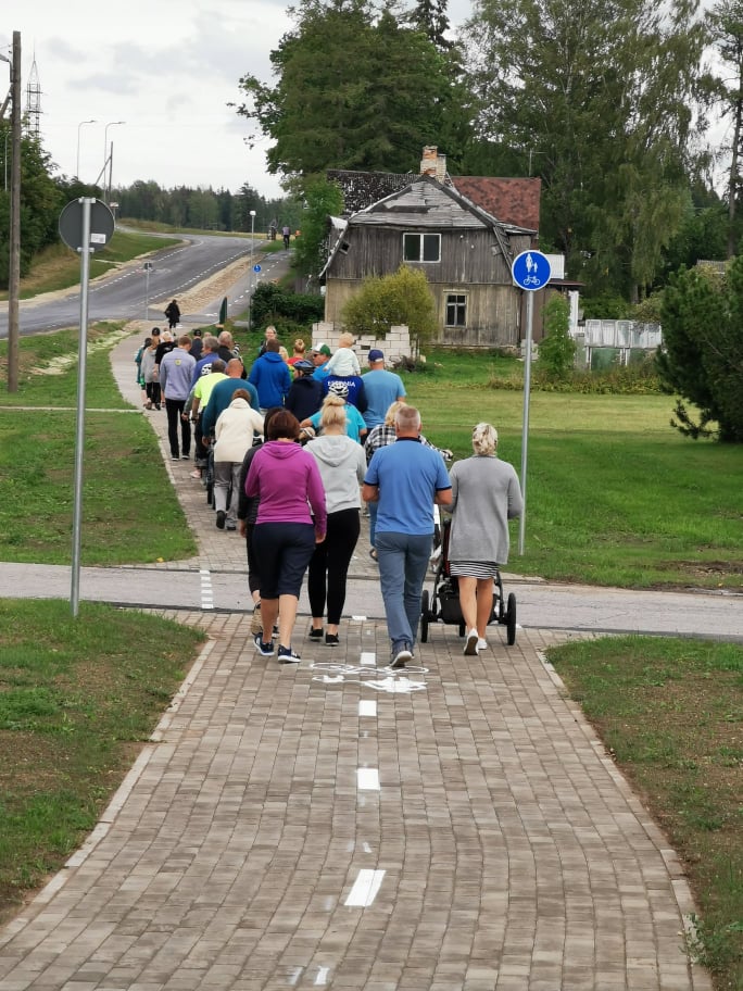 Järva-Jaani - Karinu kergliiklustee Järva-Jaani - Karinu kergliiklustee