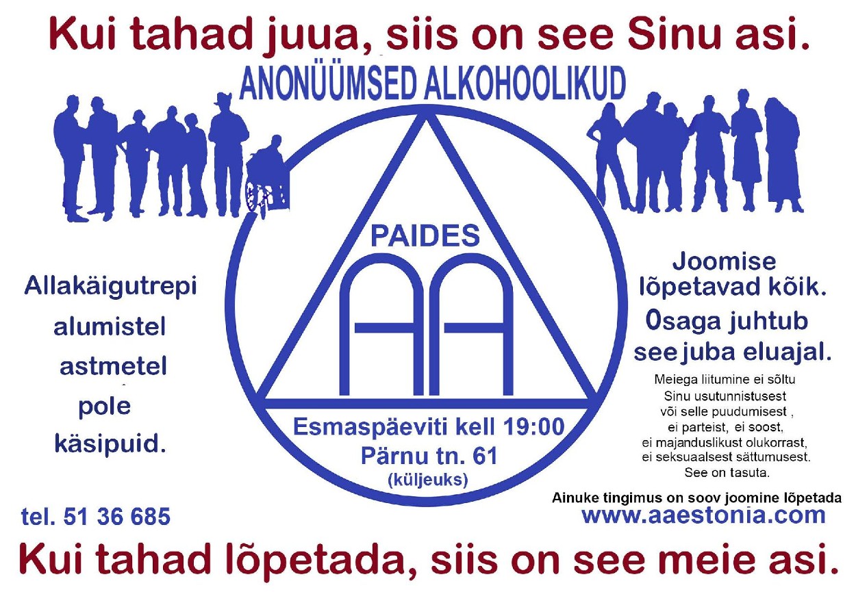Pildil: AA kuulutus.